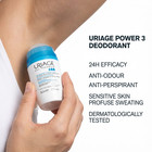 Uriage Power 3 Roll-on Deodorant 2x50ml   Anti-odor   Antiperspirant Upolife