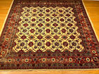 6 5 X 6 5 Handmade Antique Fine Quality Esfahaan Square Rug Natural Dye Wool