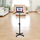 With Edge Stopper Portable Lectern Podium Stand Height Adjustable Laptop Table