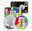 Fifa World Cup 2026 Coin Solomon Islands 50 Cents Limited Edition 4 999