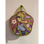 Vintage Y2k 2003 Polly Pocket Textured Graphic Zippered Carrying Case Purse Bag