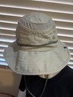 Rei Co Op Bucket Hat Sun Protection Adjustable Chin Strap Beige Unisex M