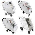 Baby Stroller Rain Cover - Universal Size  Provides Extra Warmth   Shields Ch   