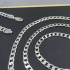 925 Sterling Silver Chain Curb For Men women Necklace 2mm To 12mm   16  To 30 