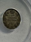 1911 Canada 10 Cents Silver Coin Graded Vf 30 By Anacs