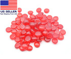 1lb Red Glass Pebbles For Vase Fillers  Aquarium Gravel  Decorative Stones For C