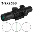 Outdoor Long Range Riflescope Optic Sniper Rifle Sight Red Green Reticle Scope