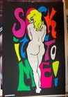 Sock It To Me Vintage 1969 Blacklight Headshop Poster By Pro Arts -nice 