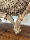 Vintage 33    Wicker Gathering Wall Hang Basket Woven Twig Farmhouse Rustic