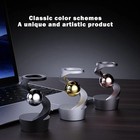 Gravity Defying Kinetic Desk Toy - Levitating Gyroscope Fidget For Office Decor