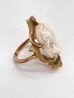 Antique 14k Gold Cameo Ring