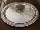 Vintage Fb Rogers 1883 Silver Plate 15  Round Serving Tray