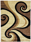 Premium Hand Carved Thick Plush Pile Modern Abstract Contemporary Geometric Rug