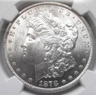 1878 Cc Morgan Silver Dollar   Attractive Bu Coin  Ngc Ms61  78c001 