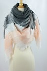 Plaid Blanket  warm Soft Chunky Oversized Tartan Shawl Wrap For Women