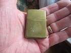 Vintage Pre-owned Zippo Cigarette  lighter Solid Brass S s  Titanic Dated 1994