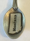 Huckleberries Montana Pewter Vintage Souvenir Spoon Collectible