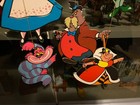 Vintage Disney s Alice In Wonderland Mobile W d p  1950s