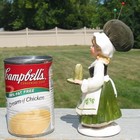 Vintage Irish Sewing Lady Figure Pin Cushion Thimble Holder St Patrick Ceramic