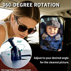 Funbliss Baby Car Mirror For Rear Facing Seat   360   Rotation  Safety Certified