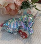 Ty Flippables New Whimsy The Cat Clip Mwmt-filled W sparkle-easy To Clip On 4 