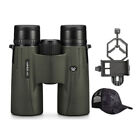 Vortex Viper Hd 10x42 Roof Prism Binoculars W  3-axis Smartphone Adapter Bundle