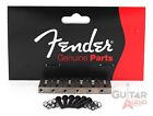 Genuine Fender American Standard Satin Chrome Strat tele Offset Bridge Saddles