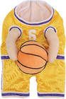 Funny Basketball Dog Costume With Ball  Adjustable Halloween Pet Costume For Sma