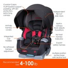 Baby Trend Cover Me    4-in-1 Convertible Car Seat  Scooter     Built-in Canopy  4-s