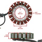 Stator And Gasket For Honda Trx680fa Trx680fga Rincon 680 2006-2014