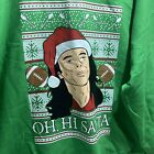 New - Funny Ugly Christmas Sweater -  oh Hi Santa   - Size Xl