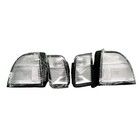 A Pair Coupe Black Brake Tail Lights For 96-97 Honda Accord Sedan Dx ex lx exl