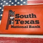 Vintage South Texas National Bank  Money Bag  Very Nice