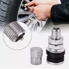 4pcs Flush Mount Metal Tr161 Chrome Tire Valve Stems High Pressure Bolt Valve