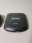 Sony Discman D-131 Portable Cd Player Mega Bass Compact Tested W  Car Mount