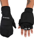 Simms Fishing Freestone Foldover Mitts Gloves - Black New Discounted