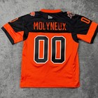 Cfl Bc Lions Canadian Football Jersey Youth L New Era Molyneux 00 Orange