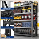Garage Shelving Heavy Duty 6000 8000lbs Storage Shelves Metal Organizer Rack