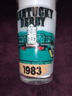 Kentucky Derby   1983 Souvenir Glass  Mint Condition  Churchill Downs Official