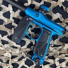 New Empire Mini Gs Paintball Gun W  2 Piece Barrel - Dust Blue dust Black
