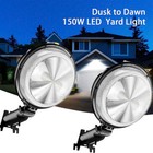 Led Barn Yard Street Outdoor Security Light Dusk To Dawn Waterproof Flood Light