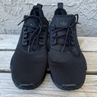 Adidas Shoes Men Size 12 Nmd R1 Primeblue Triple Black Sneaker