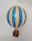 Vtg Authentic Models Travels Light Blue Hot Air Balloon 11 8    Ap161d - Nos
