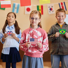 World Flags Flashcards  245 Countries Flags  Geography Game With World Map - Edu