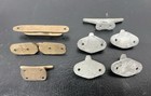 Vtg 9 Pcs Bronze Boat Cleat Nautical Marine Hardware Mixture Unknown Galvanized