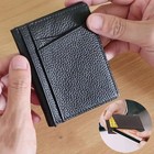 Slim Wallets For Men Rfid Leather Minimalist Front Pocket Mens Bifold Wallet