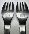 Franciscan Holland Lancelot Salad Forks 7    Stainless 18 8 - Lot Of 2