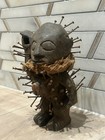Antique Original African Nkisi Nkondi Nail Fetish Congo Wood Voodoo Sculpture