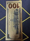 24k Gold  100 Dollar Bill 2009 Series Collectible Novelty Collection Note Gift