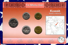 Littleton World Coin Set Kuwait Unc 5 10 20 50 100 Fils 2012